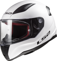 Мотошлем интеграл LS2 FF353 Rapid Solid белый 