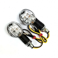 Поворотники LED CH-1019 светодиодные для мотоцикла черные