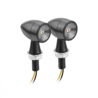 Поворотники LED для мотоцикла черные