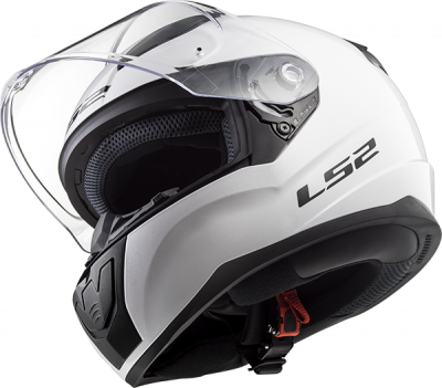 Мотошлем интеграл LS2 FF353 Rapid Solid белый 