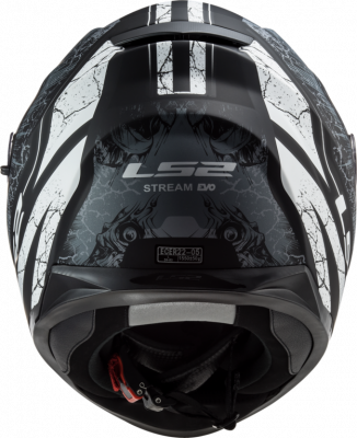 Мотошлем интеграл LS2 FF320 Stream Evo Throne черный