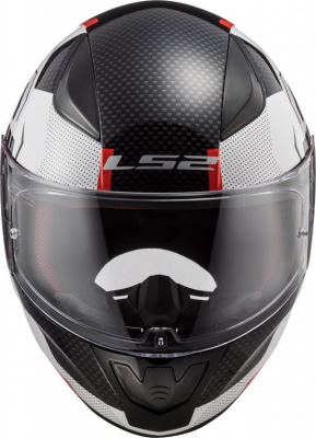 Мотошлем интеграл LS2 FF353 Rapid Ghost черно-белый