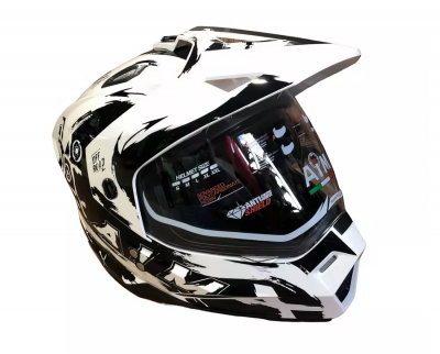 Шлем детский AiM JK802Y White/Black