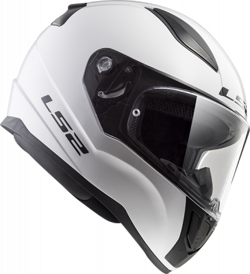 Мотошлем интеграл LS2 FF353 Rapid Solid белый 