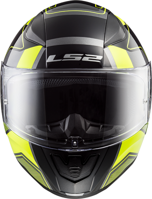 Мотошлем интеграл LS2 FF353 Rapid Carrera черно-желтый