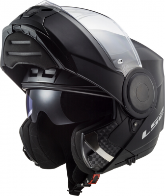 Мотошлем модуляр LS2 FF902 Scope solid черный матовый