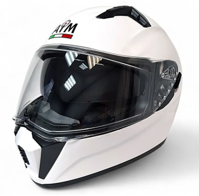 Мотошлем интеграл AiM JK320 White Glossy