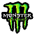 Наклейка для мотоцикла Monster Energy