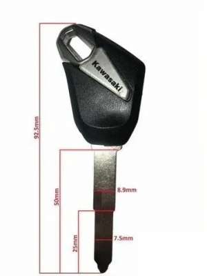 Заготовка ключа для мотоцикла Kawasaki
