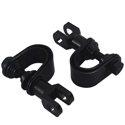 Крепление для подножек на дуги черные